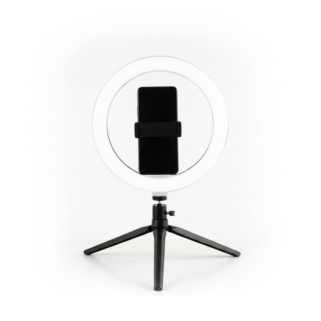 10-Inch LED Ring Light with Bluetooth Remote – Professional Selfie &amp; Live Streaming Light