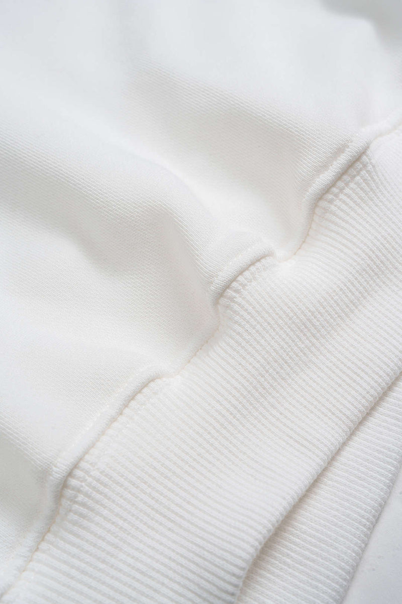 Letter Print Round Neck Long Sleeve Sweatshirt