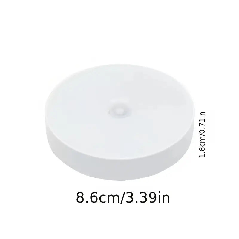 Round Motion Sensor Night Light – Rechargeable Wireless LED Light(1pc)