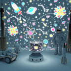 Starry Sky Projector Lamp – Galaxy Night Light with Bluetooth Speaker