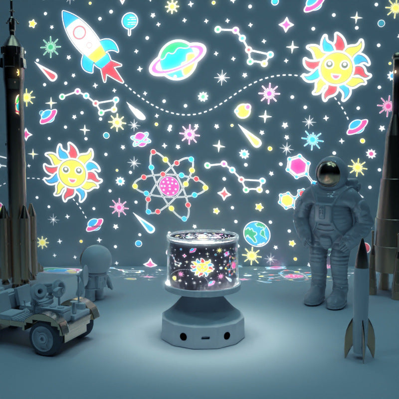 Starry Sky Projector Lamp – Galaxy Night Light with Bluetooth Speaker