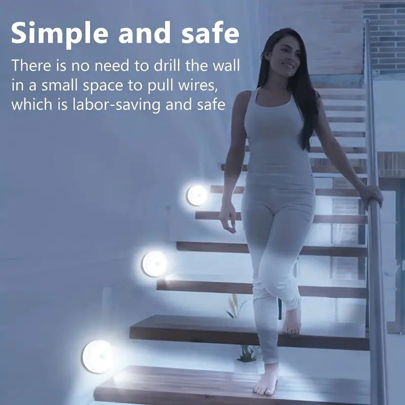 Easy Install Cordless LED Sensor Light | Motion Activated