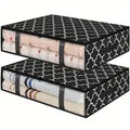 Under Bed Storage Bag with Transparent Window – Space-Saving Home Organizer (1pc)