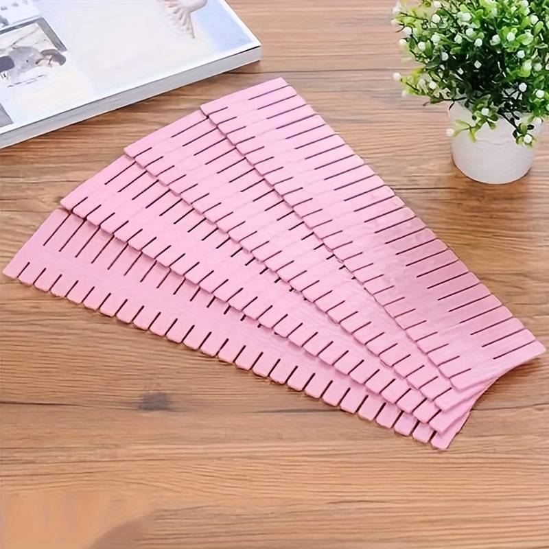 4pcs Cuttable Drawer Dividers for DIY Storage Organization