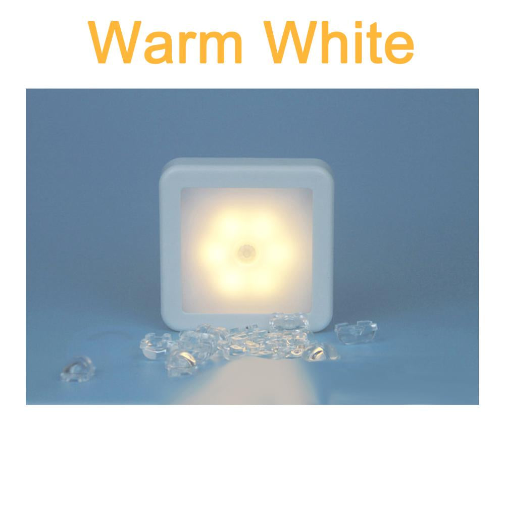 Smart Motion Sensor LED Night Light – Automatic Wireless Cabinet &amp; Bedside Light