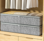 Under Bed Quilt Storage Bags – Space-Saving Bedding &amp; Linen Organizer
