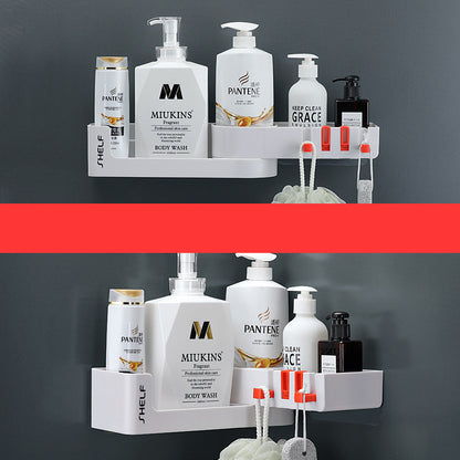 Creative Wall-Mounted Bathroom Storage Shelf (Triangle)