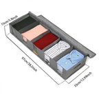Under Bed Clothes Storage Bag – Dustproof Organizer with Clear Viewing Window