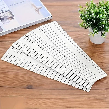 4pcs Cuttable Drawer Dividers for DIY Storage Organization