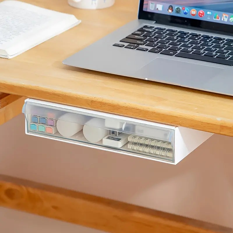 Under Desk Drawer Organizer – Hidden Storage Solution for a Clutter-Free Workspace