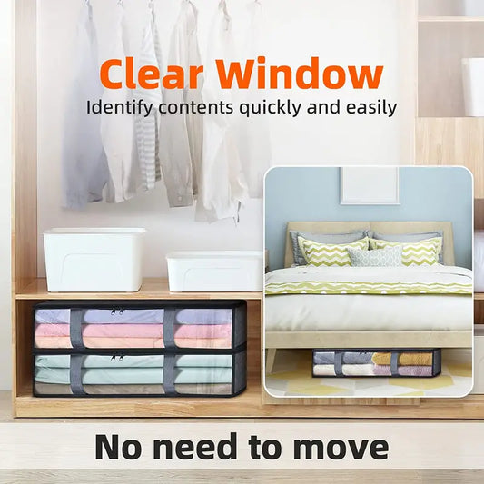 Foldable Under Bed Storage Bags for Easy Home Organization