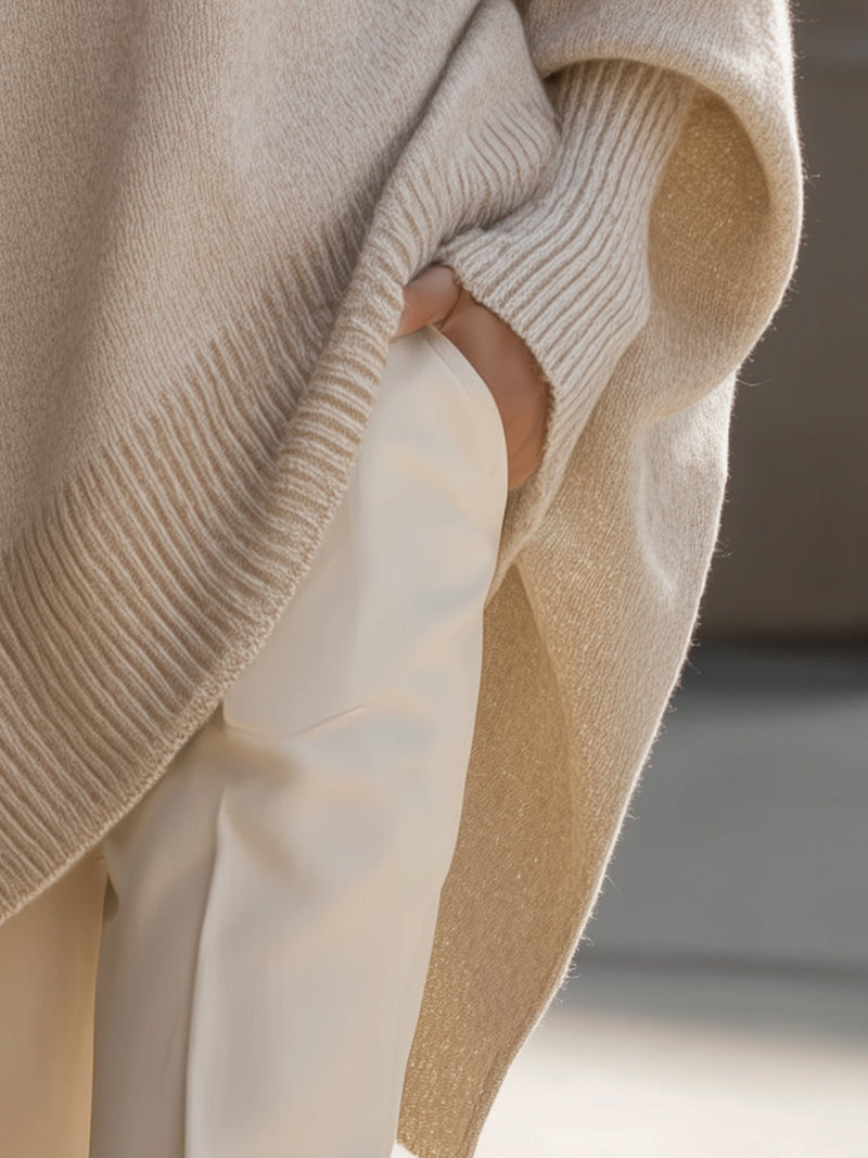 Mandy | Effortless Elegance Oversized Poncho
