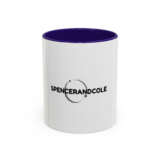 SpencerAndCole Logo Color-Accent Coffee Mug (11oz, 15oz)