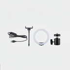 (Live Streaming Ring Light Kit – Professional LED Fill Light for Photography &amp; Content Creation26cm)