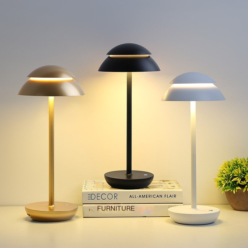 Luxury Nordic Minimalist LED Table Lamp – Modern Waterproof Designer Lighting for Indoor &amp; Outdoor Spaces