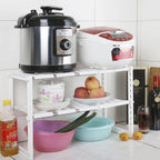 Adjustable 2-Tier Under Sink Organizer – Maximize Hidden Storage Space
