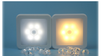 Smart Motion Sensor LED Night Light – Automatic Wireless Cabinet &amp; Bedside Light
