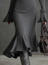 Marlene | Zip Knit Dress