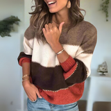 Callista | Modern Colour-Block Jumper