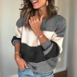 Callista | Modern Colour-Block Jumper