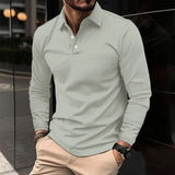 Ethan™ | Casual Long-Sleeved Polo