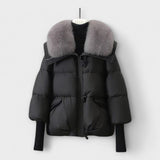 Elegant Coat with Fur