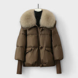 Elegant Coat with Fur