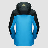 3-in-1 Waterproof Winter Coat, Fleece Lined,Two-Piece Suit, Hooded Ski & Hiking Jacket
