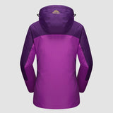 3-in-1 Waterproof Winter Coat, Fleece Lined,Two-Piece Suit, Hooded Ski & Hiking Jacket