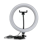 (Live Streaming Ring Light Kit – Professional LED Fill Light for Photography &amp; Content Creation26cm)