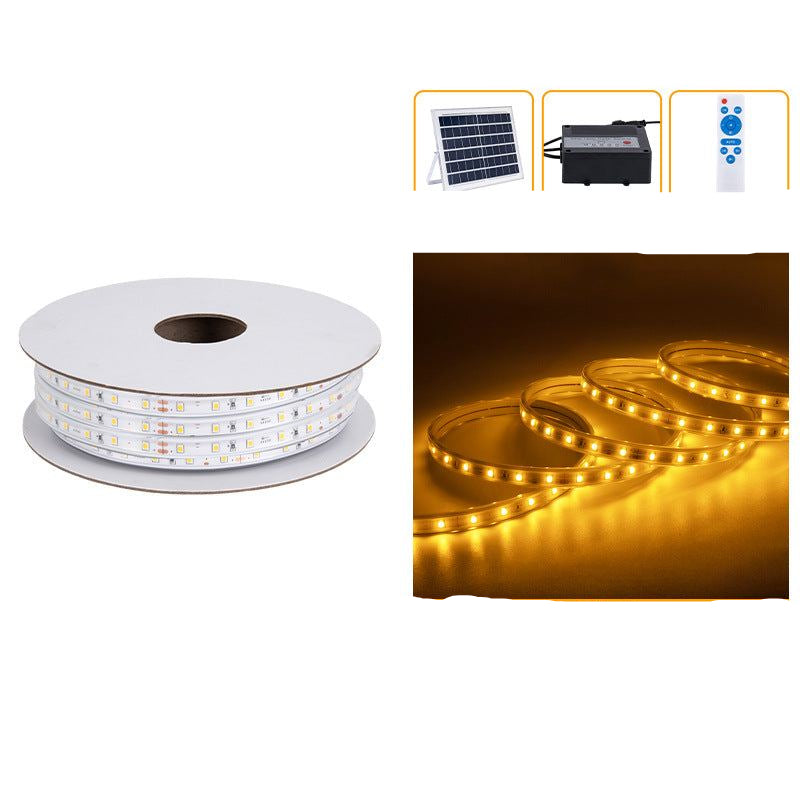 Solar-Powered LED Light Strip – Waterproof Outdoor String Lights for Garden, Patio &amp; Backyard