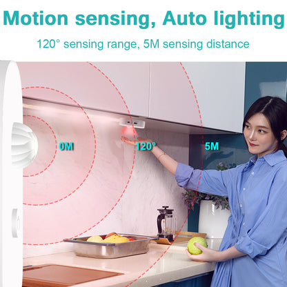 USB Motion Sensor LED Light Strip – Smart Under Cabinet &amp; Ambient Lighting