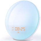 Creative Multifunctional LED Alarm Clock with Sunrise Simulation