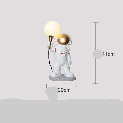 Creative Astronaut Table Lamp for Boys' Bedroom Decor