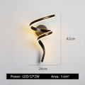 Modern LED Wall Lamp – Minimalist Decorative Wall Light with 3-Color Dimming