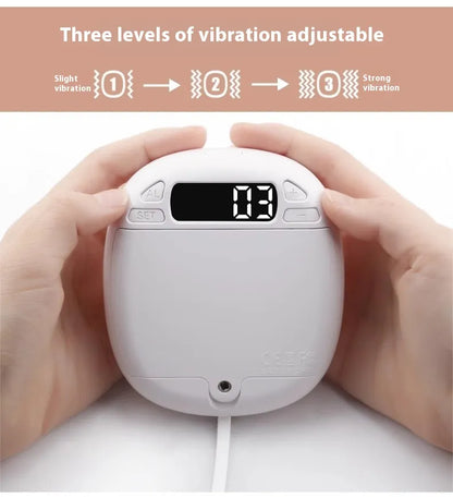Rechargeable Vibrating Alarm Clock with Silent Wake-Up Mode