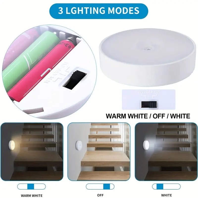 Easy Install Cordless LED Sensor Light | Motion Activated