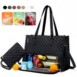 2 in 1 Tote Bag Lunch Bag Combo