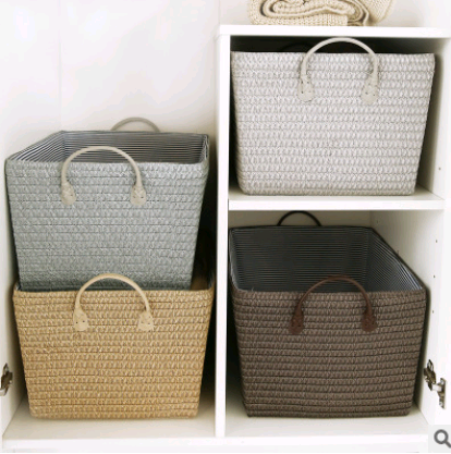 Minimalist Laundry Basket and Storage Bin for Clothes