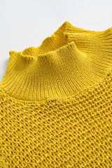 Knit Fringe Sleeveless Dress