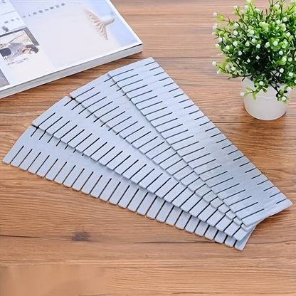4pcs Cuttable Drawer Dividers for DIY Storage Organization