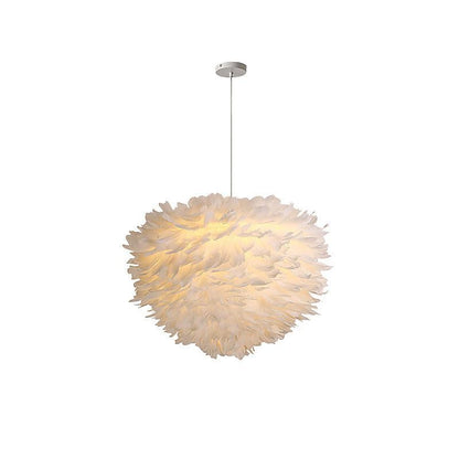 Modern LED Chandelier – Creative Ceiling Light with 3-Color Dimmable Lighting