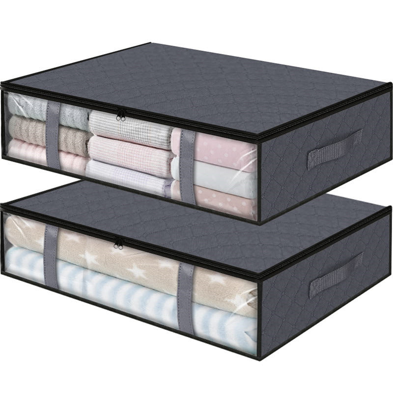 Under Bed Storage Containers – Foldable Clothes &amp; Blanket Storage Bags(Set)