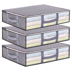 Under Bed Storage Containers – Foldable Storage Bags with Clear Window (1pc)