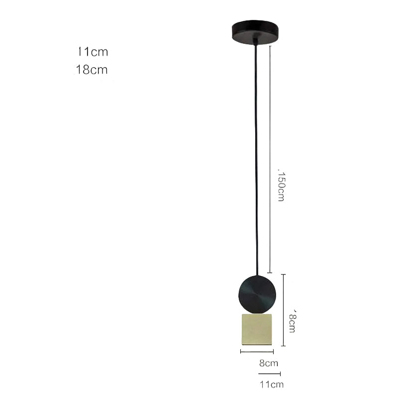 Postmodern Nordic Pendant Light – Modern LED Hanging Ceiling Lamp