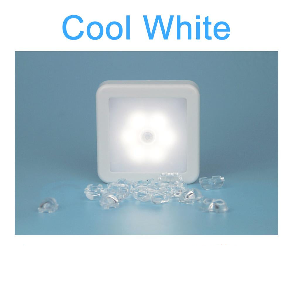 Smart Motion Sensor LED Night Light – Automatic Wireless Cabinet &amp; Bedside Light
