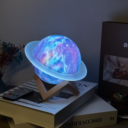 Modern HiFi Saturn Ring Speaker for Bedroom & Gaming Setup