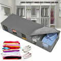 Under Bed Clothes Storage Bag – Dustproof Organizer with Clear Viewing Window
