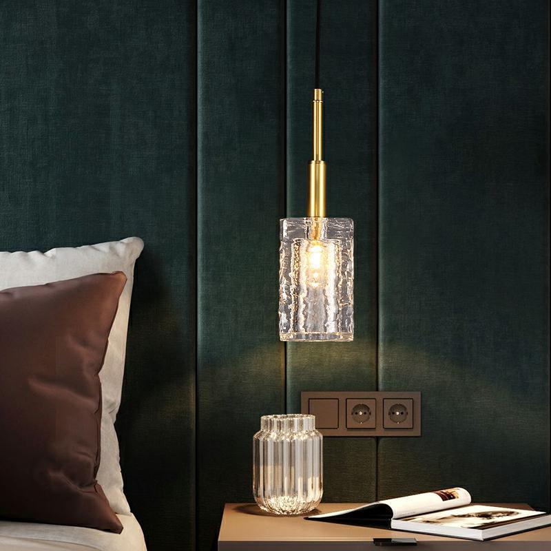 Modern minimalist bar pendant light with LED, waterproof design for dining room and outdoor use