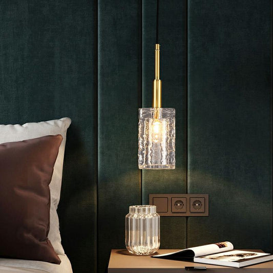 Modern minimalist bar pendant light with LED, waterproof design for dining room and outdoor use